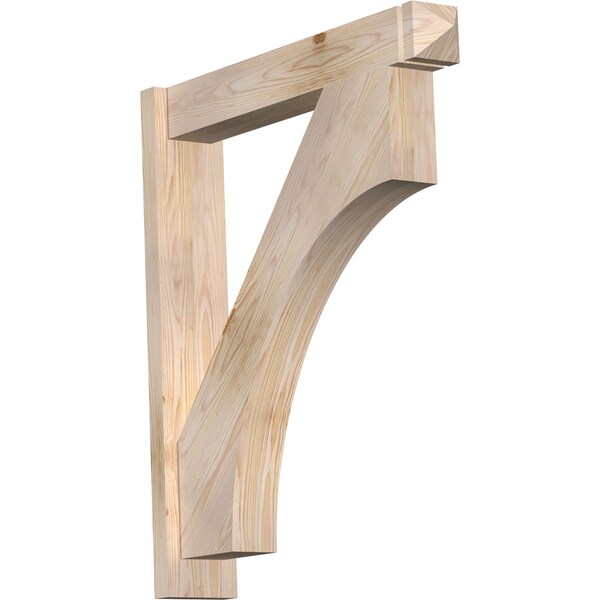 Ekena Millwork Westlake Smooth Arts and Crafts Outlooker, Douglas Fir, 5 1/2"W x 30"D x 34"H OUT06X30X34WTL03SDF - main